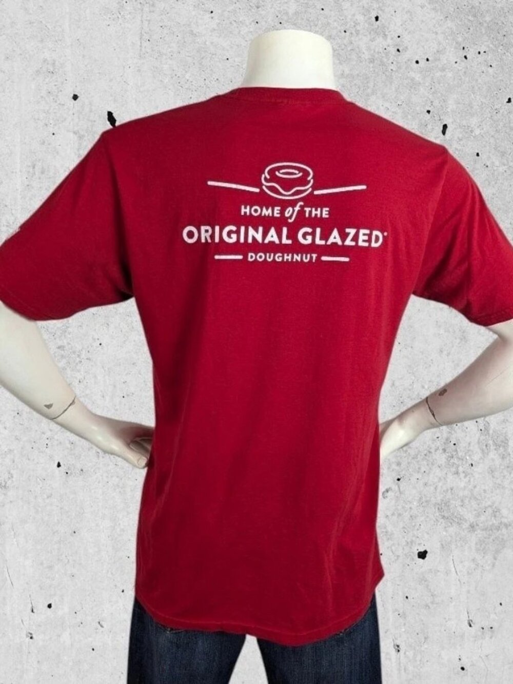 Krispy Kreme T Shirt Size Large Work Employee Tee